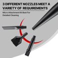 thumbnail image 3 of Shop-Vac Micro Cleaning Nozzle Kit, 1-1/4" Detailed-Cleaning Attachments for Compact Wet Dry Shop Vacuum, Storage Bag Included, 6 Pieces, 3 of 7