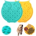 thumbnail image 1 of Almohadillas para lamer para perros, juego de 2, almohadillas para lamer para perros con potentes ventosas, almohadillas de silicona para lamer con ventosas, entrenamiento, aseo y baño B, 1 of 5