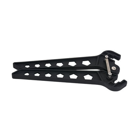 RONSHIN Archery Compound Bow Kick Stand For Target Lightweight Bow stand Black Bow Holder