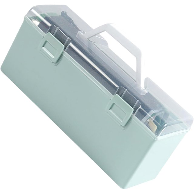 Brush Container Large Capacity Paint Brush Storage Box Long Paint Brush Case Paint Brush Holders for Student