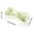 thumbnail image 3 of FeiFu Bone Shaped Double Pet Bowl Food Water Dual-Use Feeding Bowl Non-Slip Durable Pet Feeder Bowl for Small Medium Dogs Cats Puppy Daily Feeding, 3 of 6