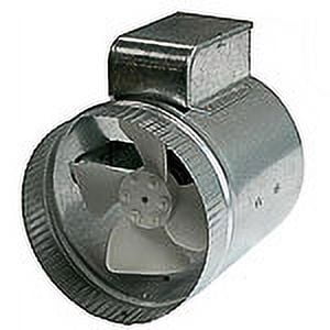 Tjernlund EF-6 Duct Booster Commercial Grade Duct Fan for 6 Inch Round Duct