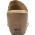 thumbnail image 3 of White Mountain Womens Valora Faux Leather Slip On Platform Sandals, 3 of 3
