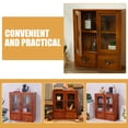 thumbnail image 2 of Armoire de Rangement Vintage en Bois pour Comptoir, Armoire de Table, Armoire de Rangement pour Aliments et Garde-Manger, 2 of 8