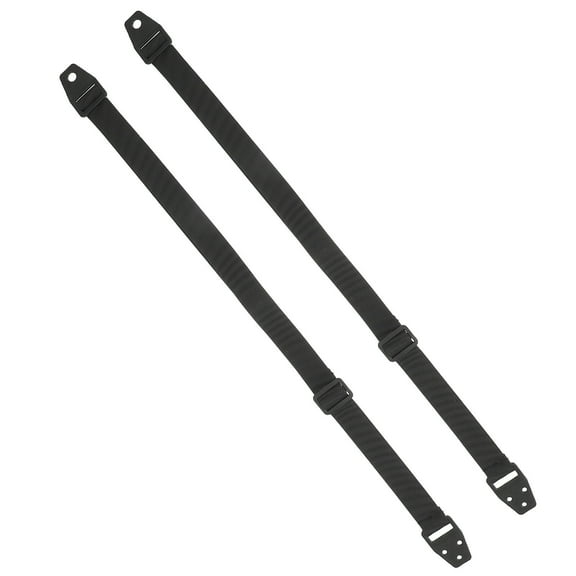 WRITWAA TV Safety Anti-Drop Straps, Black, Material, Easy to Install, Home Use, 2 Pieces Set