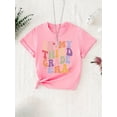 thumbnail image 1 of T-Shirt Graphique pour Filles de Ma Troisième Année - Haut Décontracté en Tricot avec Col Rond, Manches Courtes, Tenue d'Été, Tissu Extensible Moyen, Coupe Régulière, T-Shirts pour Filles, 1 of 6