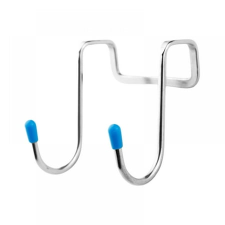

4Pcs S-Type Door Hooks Stainless Steel Nail-Free Wall Mounted Coat Racks for Bathroom Kitchen