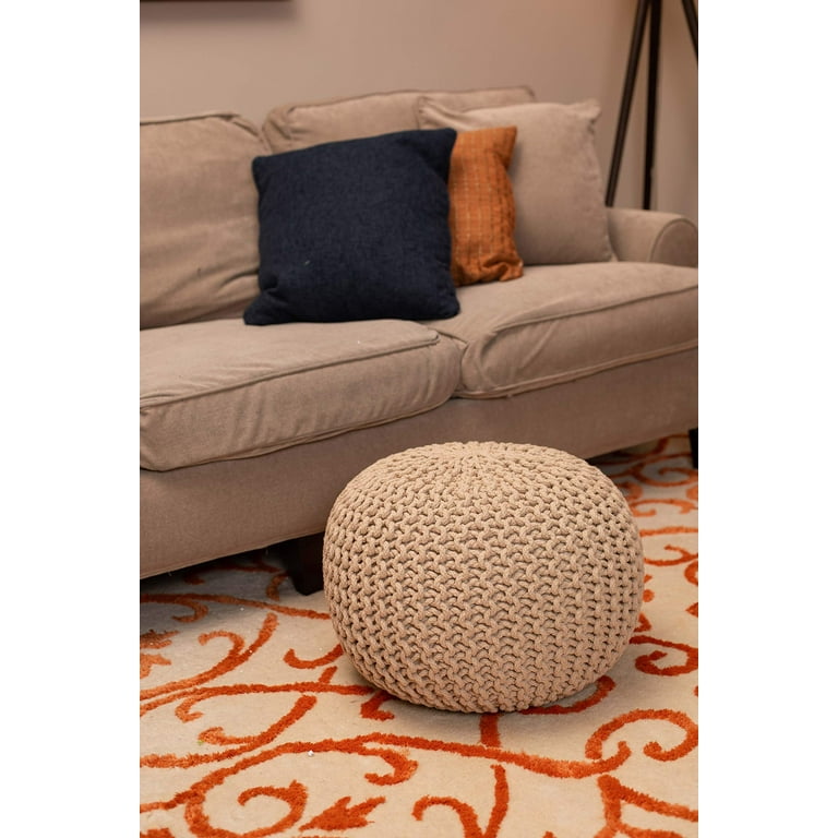 Pouf on sale ottoman walmart