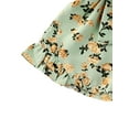 thumbnail image 6 of Mevireiy Baby Girls Leopard Romper Overalls Strap Button Sleeveless Halter Summer Jumpsuit Shorts Outfits, 6 of 8