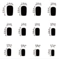 thumbnail image 3 of Uxgjfwu 24Pcs 4th Of July Press On Nails, Patriotic Flag Fake Nails, Short Length Glue On Nails, Independence Day Nail Art Decorations for Easy Manicure, 3 of 7