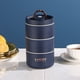 thumbnail image 1 of Thermal Lunch Box Bento Box Portable Insulated Lunch Container Stackable Leakproof Stainless Steel Food Container, 1 of 3