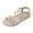 A Beige, variant on Shoes for Women Sandalias De Mujer Women's Fashionable And Versatile Plus-Size Wraparound Strap Beach Roman Soft-Soled Sandals Spring/Summer Trendy Comfortable Sandals White 43