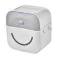 thumbnail image 3 of Caja de almacenamiento de tejidos Sunnimix Soporte de papel higiénico impermeable gris 23x17x25cm Sunnimix Soporte de papel higiénico, 3 of 6