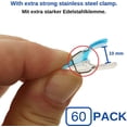 thumbnail image 3 of 60 clips para coser botones de patchwork, colores mezclados, paquete de 20*3, 3 of 5