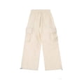 thumbnail image 1 of Pantalones cargo estilo americano retro para mujer, pantalón de baile callejero, fino y holgado, estilo hip hop, con pierna ancha y a la moda, para verano, 1 of 2