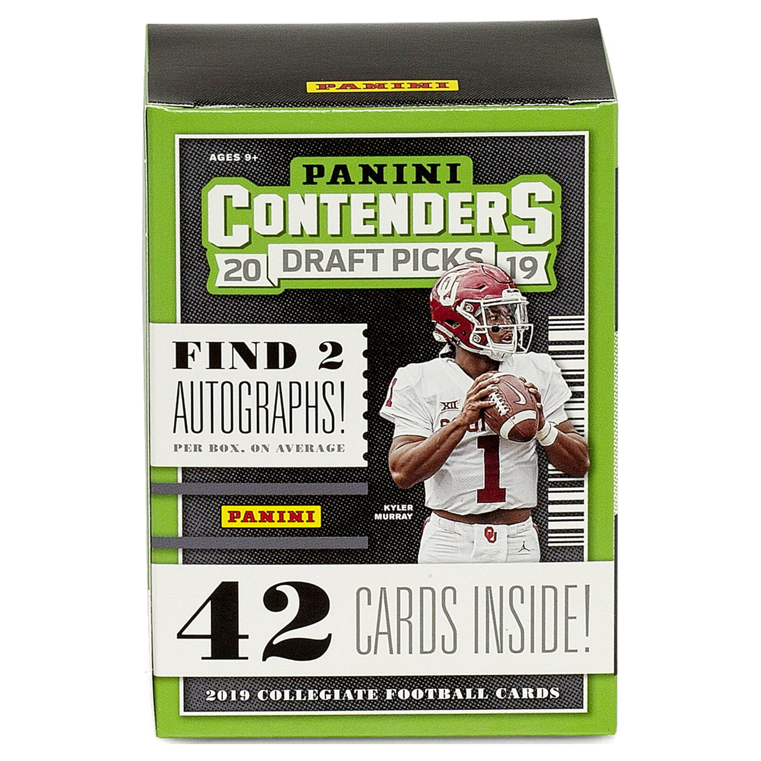 2019 Panini Contenders College Football Draft Picks Blaster Box- 42 Trading Cards | 2 Autographs per box | Blaster Exclusive Foil Parallels
