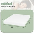 thumbnail image 2 of Gel Memory Foam Mattress Wave Comfort Foam Mattress 8 inch Mattress, CertiPUR-US Certified,Breathable Bed Mattress for Cooler Sleep Supportive & Pressure Relief,Removable Soft Cover,White Queen, 2 of 8