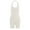White, variant on Tankini Swimsuits for Women Fashion Solid Color Cut Out Halterneck Slim Backless Summer Tops,Black,L