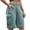 Light Blue, variant on TMOYZQ Women's Lightweight Hiking Shorts Quick Dry Bermuda Cargo Shorts Outdoor Casual Summer Knee Length Golf Athletic Shorts with Multi Pockets
