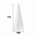 thumbnail image 2 of Conos de espuma Craft FFChuanhe, paquete de 4 unidades, 12 x 39 cm, color blanco, 2 of 6