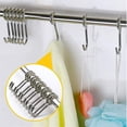 thumbnail image 5 of Toallero Baño Lavabo Toallero Acero Inoxidable 304 con 10 Ganchos No Tóxico sin Plomo Montado en la Pared Durable para Baño Cocina/60Cm, 5 of 5