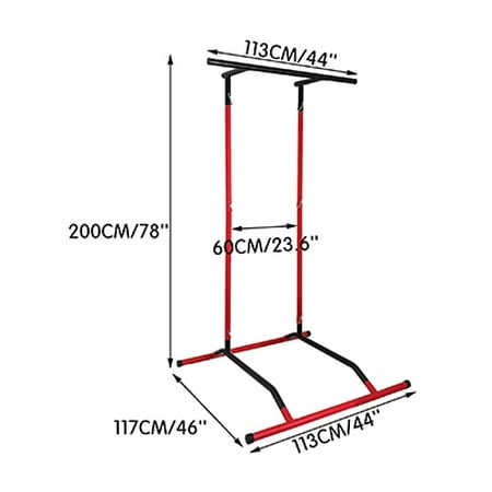 Pull Up Station, Bongkim Power Tower Portable Pullup Bar Station, Pull Up  Bar for Home Gym, Pull Up Tower Station 330LBS