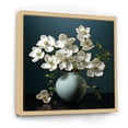 thumbnail image 2 of Designart "Elegance In Organic Dogwood Blooms I" Dogwood Floater Framed Wall Art Prints, 2 of 5