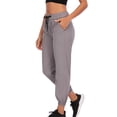 thumbnail image 2 of SHCKE Women's Athletic Pants Joggers Hiking Sports Pants Elastic Quick Dry Workout Pants with Pockets and Drawstring Elastic Waist Gray XL, 2 of 6