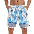 thumbnail image 2 of Yaoyar Mens Swim Trunks with Mesh Liner Quick Dry Bathing Suits Beach Vacation Swimsuit Board Shorts, 2 of 7