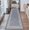 Gray, variant on Findosom 2'x6' Boho Runner Rugs Washable Non Slip Non Slip Rug Runners for Hallways Entryway Distressed Floor Carpet Runner,Contemporary Indoor Runner Area Rug for Foyer Laundry Room Kitchen Beige