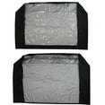 thumbnail image 2 of destyer Rabbit Hutch Cover Double Decker Breathable Pet Bunny Cage Portable Dustcover Ventilation Protector Protective Sheath Outdoor Grey, 2 of 9
