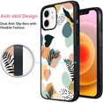thumbnail image 3 of Compatible with iPhone 12 Case for Women - FYBTO Phone Case for iPhone 12 Pro Case Girls Flowers Pattern for iPhone 12 Cases Shockproof Silicone Protective Cover, 3 of 5