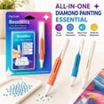 thumbnail image 3 of BeadBlitz Automatic Diamond Painting Bead Dispenser, Diamond Painting Bead Dispenser Pen for 2.8mm Drills, Quick-Load Essential for Family Bonding & Creative Weekends (Orange), 3 of 7