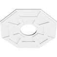 thumbnail image 2 of 24"OD x 7"ID x 8 1/4"C x 1"P Logan Architectural Grade PVC Contemporary Ceiling Medallion, 2 of 11