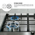 thumbnail image 3 of LITINKIMI 2Pcs Gas Stove Pot Rack Alloy Kitchen Tool Heat Resistant Cooking Support Assorted Color, 3 of 8