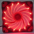 thumbnail image 3 of 1x Ventidor de Enfriamiento LED Accesorios Ordenador Portátil Cámara Fotografía Teléfono Inteligente Móvil Computadora Informática Tablet rojo Soledad Enfriador de ventilador, 3 of 10
