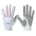 thumbnail image 5 of Soidarity Guantes de golf para mujer Diseño antideslizante Gránulos para mano izquierda y derecha Tela de microfibra Transpirable Guantes deportivos Type1 NO1 Soidarity CBP013776, 5 of 5