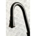 thumbnail image 4 of Kingston Brass LS8726CTL Continental Single-Handle Pull-Down Kitchen Faucet in Naples Bronze, 4 of 8