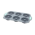 thumbnail image 1 of Wreath Ice Holiday Wreath Ice Cubes Festive Silicone Ice Tray Cute 6 Hole Diy Easy To Use And Clean Easy Release Freezer For Drinks & Party Décor Ice with for Freezer Small Ice Holder for Freezer Iced, 1 of 4
