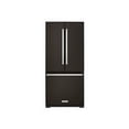 thumbnail image 5 of KitchenAid KRFF300EBS - Refrigerator/freezer - french door bottom freezer with water dispenser - width: 30.1 in - depth: 34.9 in - height: 68.5 in - 19.7 cu. ft - black stainless, 5 of 6