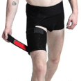 thumbnail image 2 of Hip Brace Adjustable Leg Groin Support Compression Wrap Hip Thigh Pain Relief Strap, 2 of 2