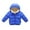 Blue, variant on Dakiuu 1-6T Baby Boys Girls Winter Fleece Lined Jackets with Hooded Toddler Kids Cotton Thicken Warm Down Outerwear Coat Thermal Outer Clothing Blue 18-24 Months (90)