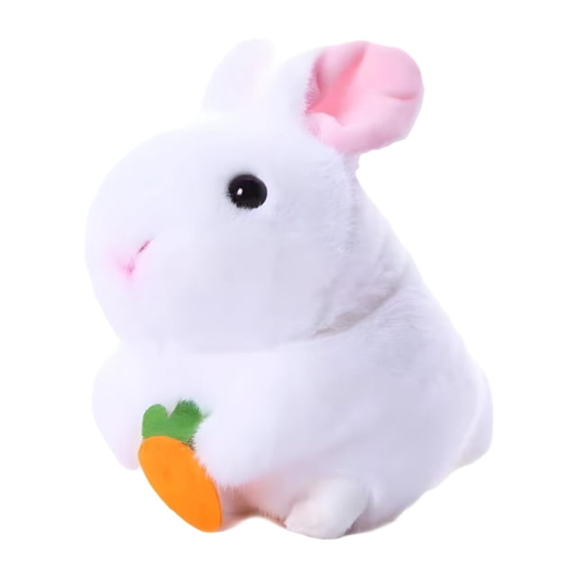 Juguete de felpa con cola que gira la cola girando el hogar interactiva para el hogar Realista pequeño y pequeño peluche para niños regalos de