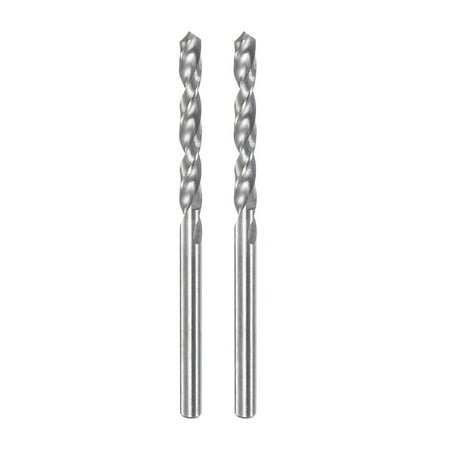 

Uxcell 2 Pack 2.25mm C3/K10 Tungsten Carbide Mini Precision Straight Shank Twist Drill Bits
