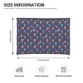 thumbnail image 4 of Vsdgher Sea Jellyfish DuPont paper portable toiletry bag for Women&Men Camping Outdoor Tent Home Office,Hanging Hook, Water-resistant Makeup Cosmetic Bag, 4 of 8