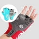 thumbnail image 3 of Guantes de ciclismo Greeniant 1 par multicolores ajustables Ciclismo Azul claro L, 3 of 6