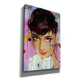 thumbnail image 2 of Epic Graffiti 'Audrey On Ice' by Loui Jover, Canvas, Wall Art, 18"x26", 2 of 8
