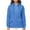 Blue a1, variant on Womens Hoodies Fall Winter Warm Hooded Sweatshirt Fashion Going Out Tops Thickened Warm Fleece Lined Long Sleeve Shirts with Pocket