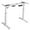 White, variant on Patiojoy Electric Standing Desk Frame Adjustable Motorized Sit Stand Desk Base Black Black