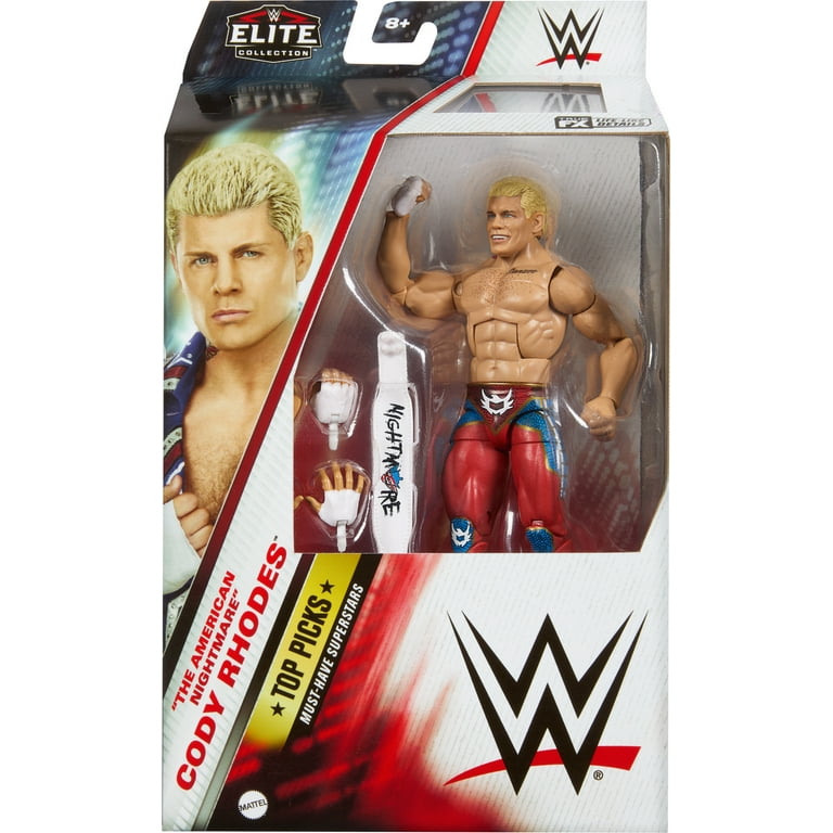WWE Elite Collection 6-inch Cody Rhodes Action Figure: Top